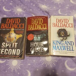 David Baldacci King And Maxwell Thriller Crime Series Books